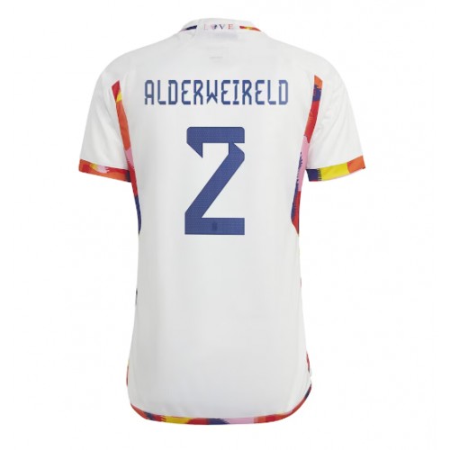Belgija Toby Alderweireld #2 Gostujuci Dres SP 2022 Kratak Rukavima